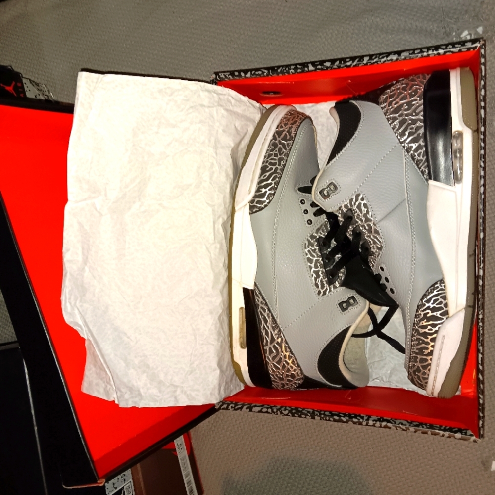 Jordan 3 wolf grey